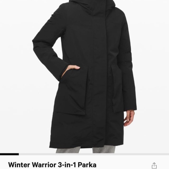 lululemon athletica Jackets & Blazers - Lululemon Winter Warrior Parka 3 in 1